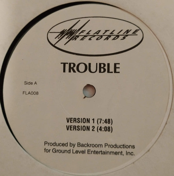 Backroom Productions : Trouble (12")