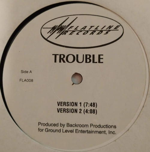 Backroom Productions : Trouble (12")