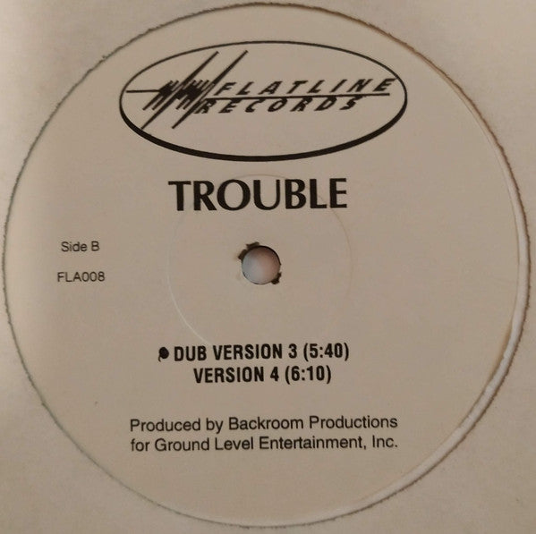 Backroom Productions : Trouble (12")