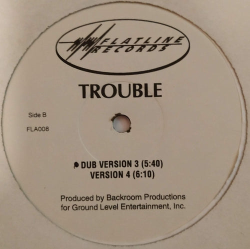 Backroom Productions : Trouble (12")