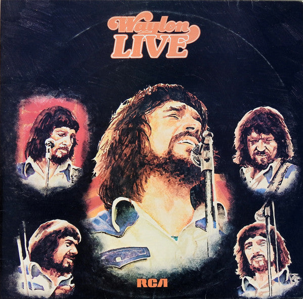 Waylon Jennings : Waylon Live (LP, Album)