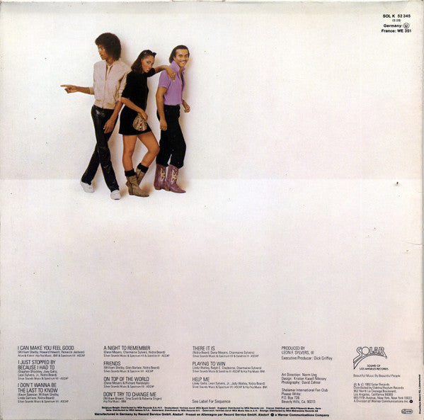 Shalamar : Friends (LP, Album)