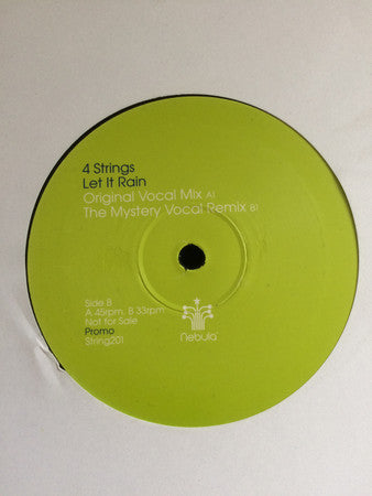 4 Strings : Let It Rain (12", Promo)
