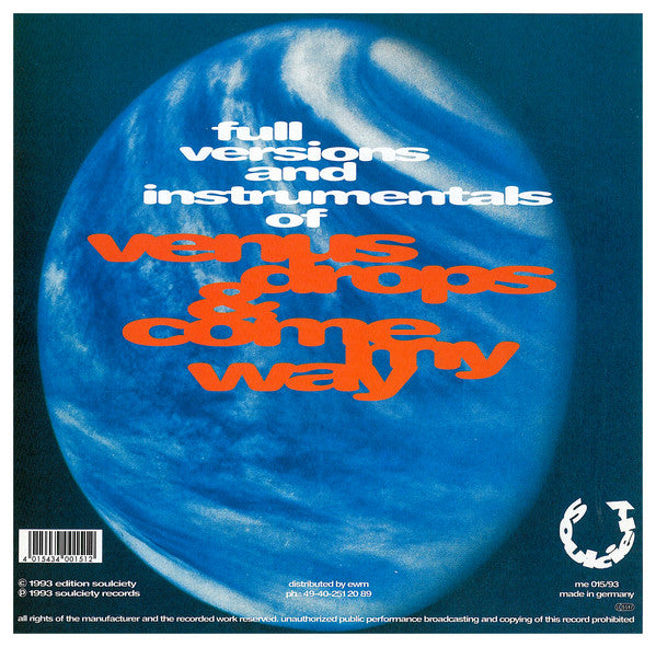 Rad. : Venus Drops / Come My Way (12", Maxi)