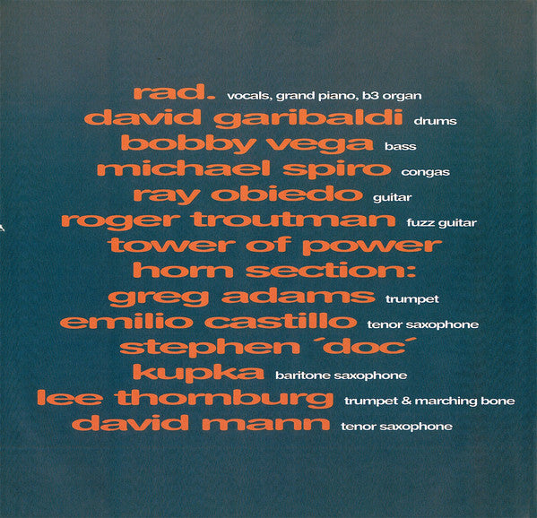 Rad. : Venus Drops / Come My Way (12", Maxi)