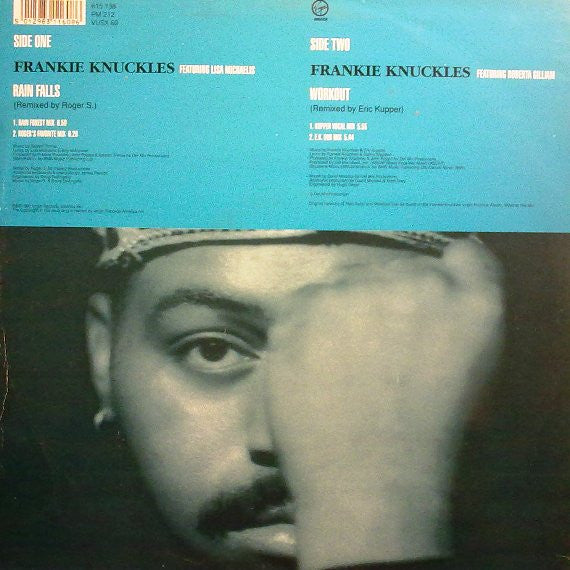 Frankie Knuckles Featuring Lisa Michaelis : Rain Falls / Workout (12", 2/2)