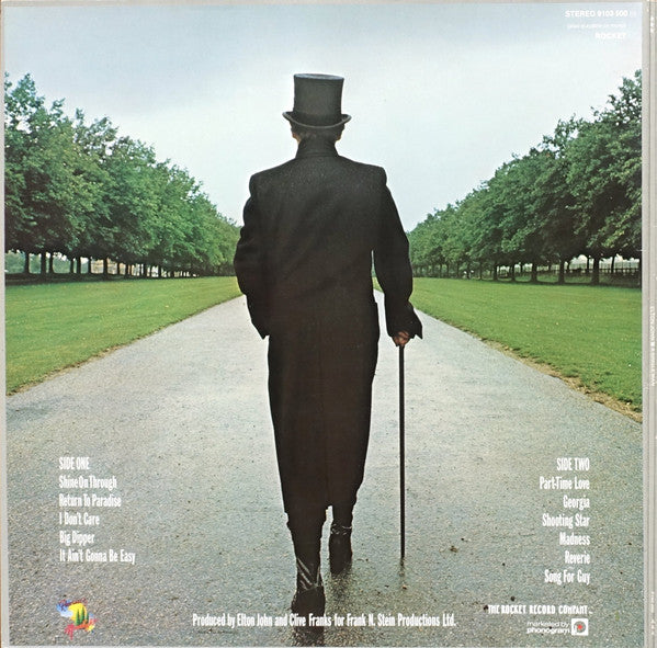 Elton John : A Single Man (LP, Album, RE, Gat)