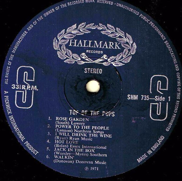 The Top Of The Poppers : Top Of The Pops Vol. 16 (LP)