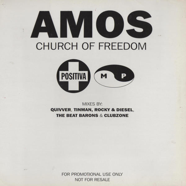 Amos : Church Of Freedom (2x12", Promo)