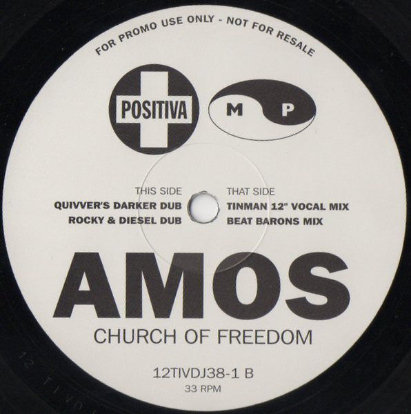 Amos : Church Of Freedom (2x12", Promo)