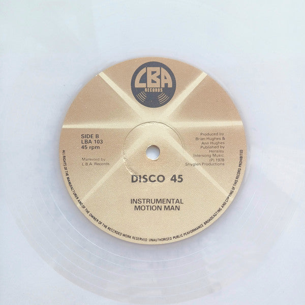 Mandy Ann Hughes : Motion Man (12", Cle)