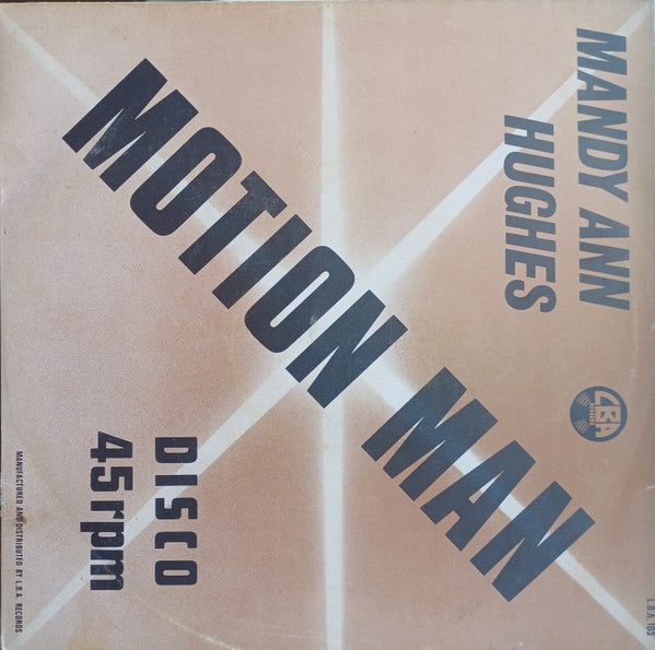 Mandy Ann Hughes : Motion Man (12", Cle)
