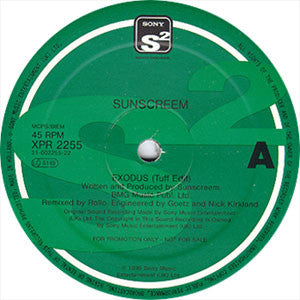 Sunscreem : Exodus (12", Promo)