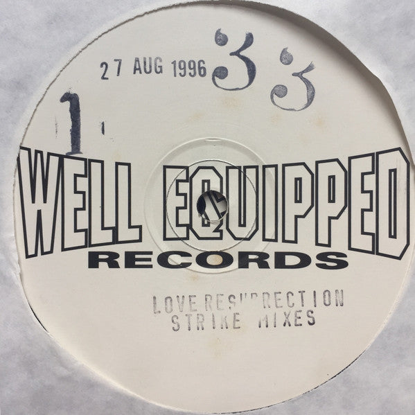 Floor Federation : Love Resurrection Strike Mixes (12", Promo, W/Lbl, Sta)