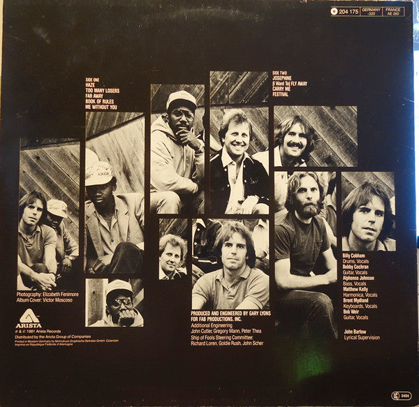 Bobby And The Midnites : Bobby & The Midnites (LP, Album)