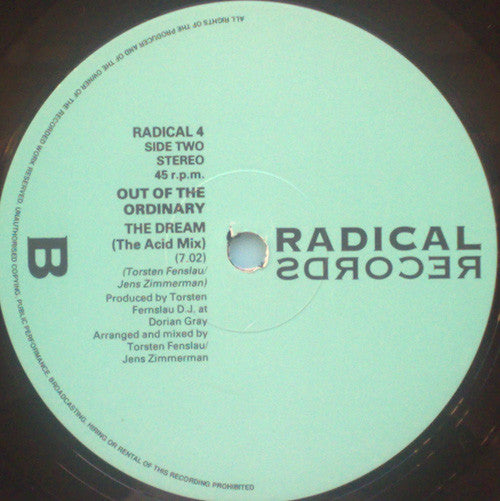 Out Of The Ordinary : The Dream (Get Into Magic Mix) (12", Ltd)