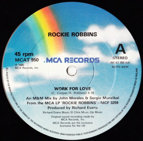 Rockie Robbins : We Belong Together / Work For Love (12")