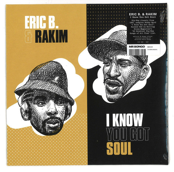 Eric B. & Rakim : I Know You Got Soul (7", Single)