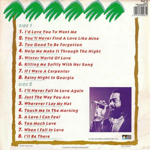 John Holt : 16 Songs For Soulful Lovers (LP, Comp)