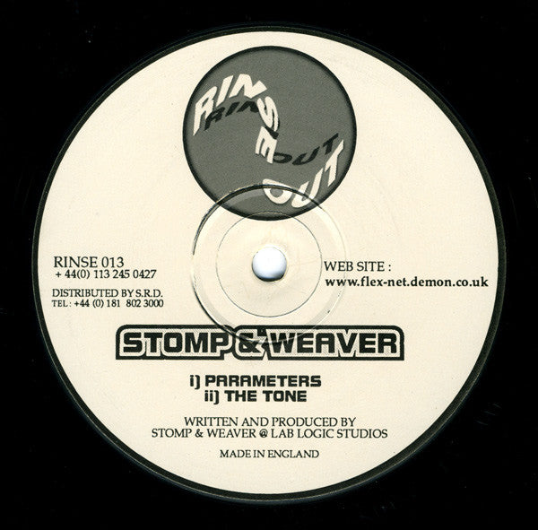 Stomp & Weaver : Parameters / The Tone (12")