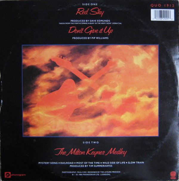 Status Quo : Red Sky (12")