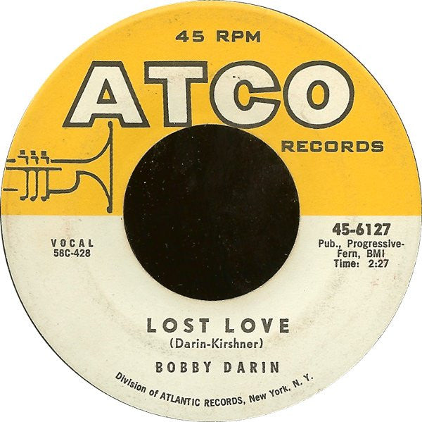 Bobby Darin : Queen Of The Hop / Lost Love (7", Single)