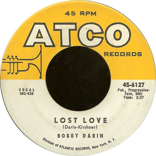 Bobby Darin : Queen Of The Hop / Lost Love (7", Single)