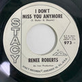 Renee Roberts (3) : I Don't Miss You Anymore / Brand New Boy  (7")