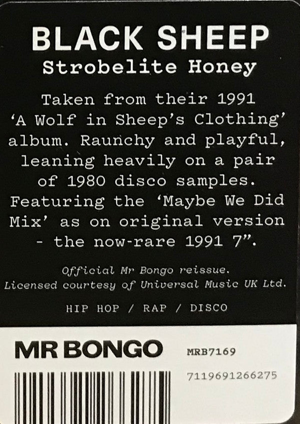 Black Sheep : Strobelite Honey (7", RE)