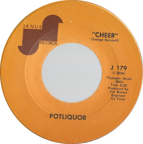 Potliquor : Cheer / Chattanooga (7", Single)
