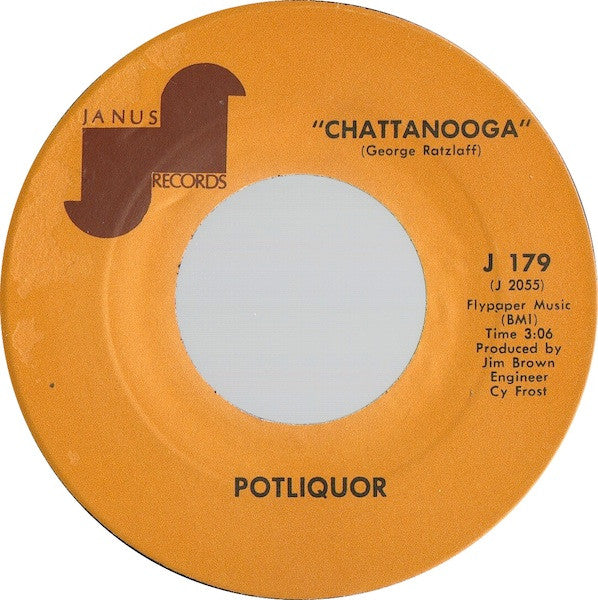 Potliquor : Cheer / Chattanooga (7", Single)