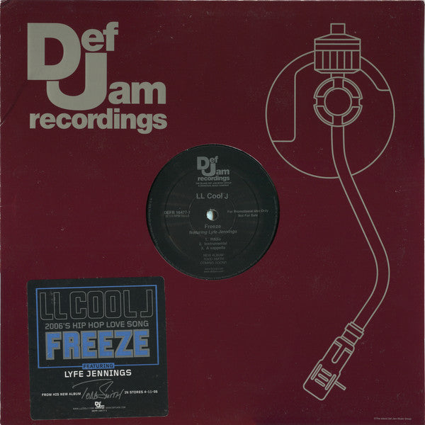 LL Cool J : Freeze (12", Promo)