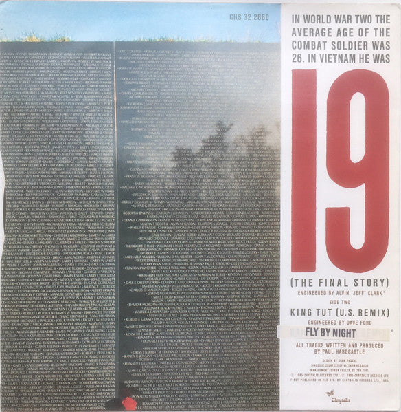 Paul Hardcastle : 19 (The Final Story) (12")