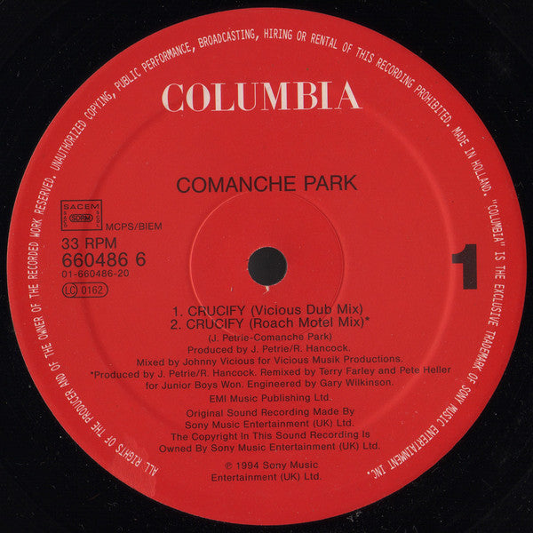 Comanche Park : Crucify (12")