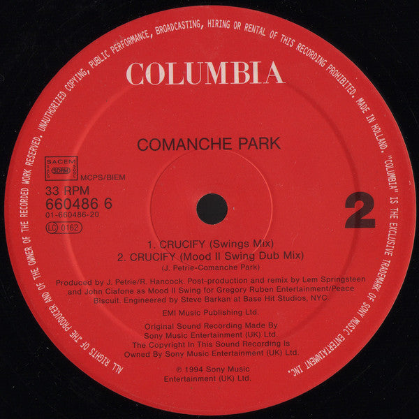 Comanche Park : Crucify (12")