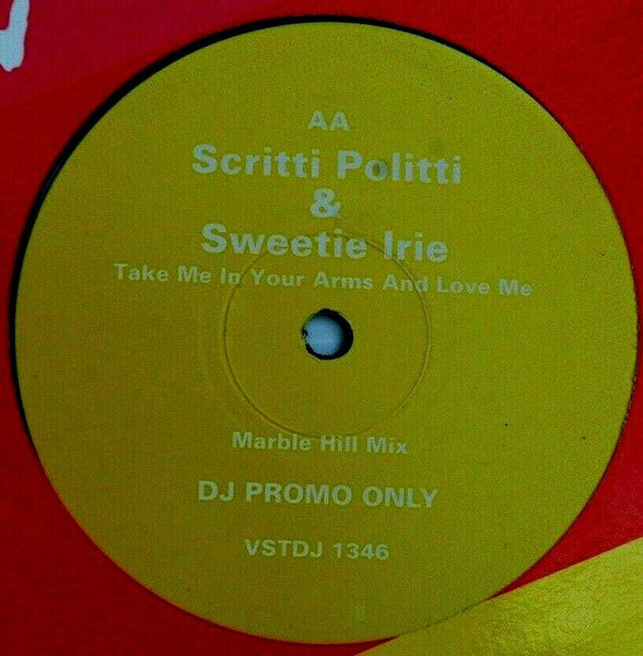 Scritti Politti And Sweetie Irie : Take Me In Your Arms And Love Me (12", Promo)