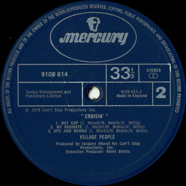 Village People : Cruisin' (LP, Album)