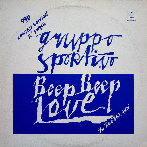 Gruppo Sportivo : Beep Beep Love (12", Single, Ltd)