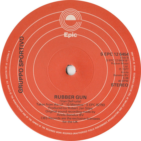 Gruppo Sportivo : Beep Beep Love (12", Single, Ltd)