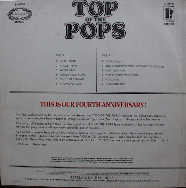 The Top Of The Poppers : Top Of The Pops Vol. 24 (LP, Album)