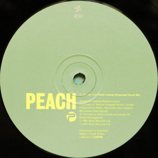 Peach : On My Own (12", Single)
