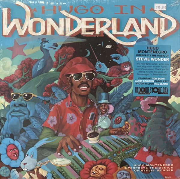 Hugo Montenegro : Hugo In Wonderland (Hugo Montenegro Interprets The Genius Of Stevie Wonder) (LP, Album, RSD, RE)