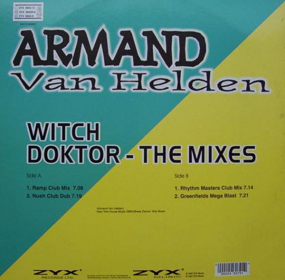Armand Van Helden : Witch Doktor (The Mixes) (12", Yel)