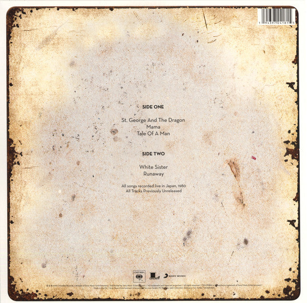 Toto : Live In Tokyo 1980 (12", EP, RSD, Red)