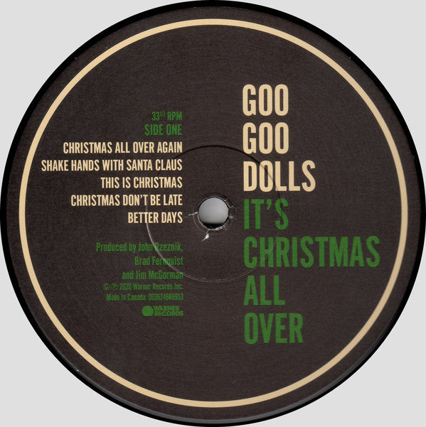 Goo Goo Dolls : It's Christmas All Over (LP, Album)