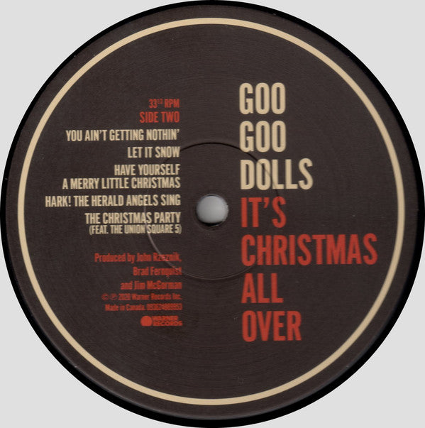 Goo Goo Dolls : It's Christmas All Over (LP, Album)