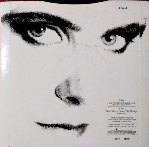 Alison Moyet : That Ole Devil Called Love (7", Single, Dam)