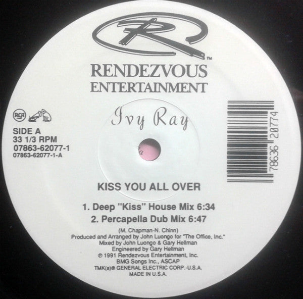 Ivy Ray : Kiss You All Over (12")
