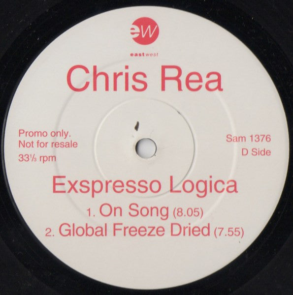 Chris Rea : Exspresso Logica (2x12", Promo)