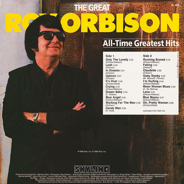 Roy Orbison : All-Time Greatest Hits (LP, Comp)